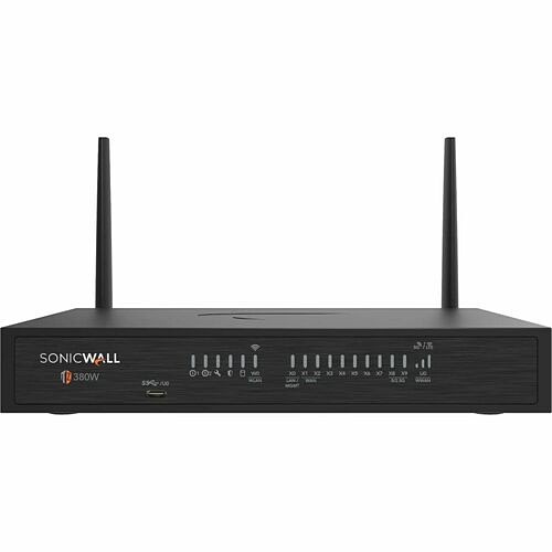 Sonicwall 03-SSC-7452 Network Security & Firewalls Sonicwall Tz380w Network Security/firewall Appliance - Intrusion Prevention - 8 Port - Gigabit Ether 03ssc7452 758479374527