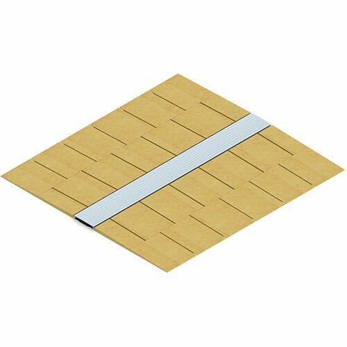 Middle Atlantic XPU3E Cable Management Connectrac 3ft Express Under Carpet Extender Kit - Taa Compliant - Cable Management Kit - Silver - 3 810056053079