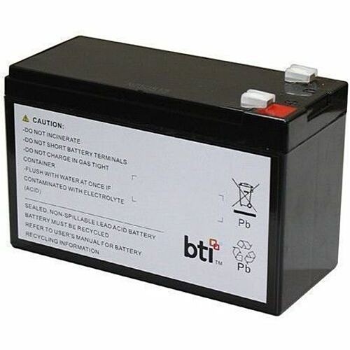 Battery Technology RB1290-BTI UPS Batteries Bti Rb1290-bti 12v 1-cell Lead Acid Ups Battery For Cyberpower Rb1290 - Compatible Oem: Rb1290 Model Rb1290bti 886734900393
