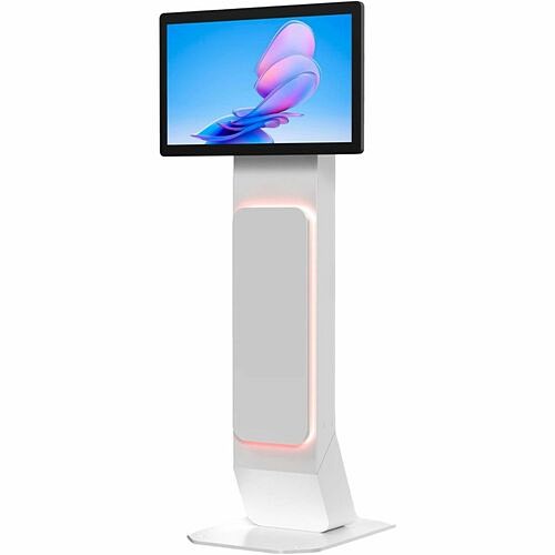 Cta Digital ADD-VFSKLED Stands & Cabinets Cta Digital Vesa Floor Stand Kiosk With Led Lights - 75x75mm Vesa - Floor Stand - White - For Kiosk  Addvfskled 656777031596