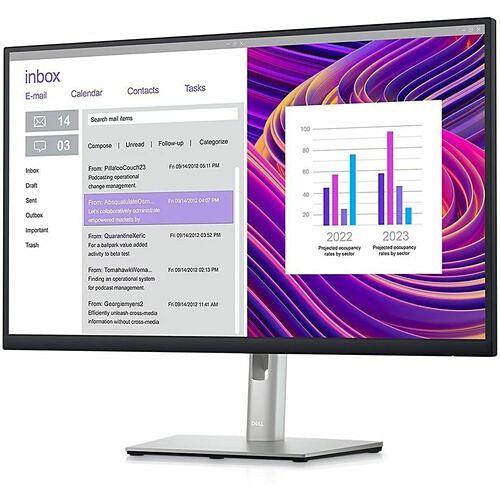 Dell DELL-P2723DE Monitors Dell P2723de 27" Class Qhd Lcd Monitor - 16:9 - Black, Silver - 27" Viewable - In-plane Switching (i Dellp2723de 