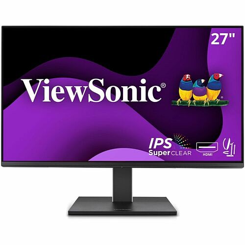 Viewsonic VG2751 Monitors Viewsonic Vg2751 27 Inch Ips 1080p Ergonomic Monitor With Full Adjustability, 100hz, 4-port Usb Hub, 766907034462