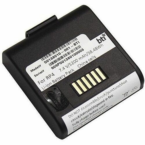 Battery Technology 50138010-001-BTI Batteries Bti 50138010-001-bti 7.4v 5200mah 38.48wh Li-ion Scanner Battery For Honeywell - Compatible Oem: 501 50138010001bti 886734900584