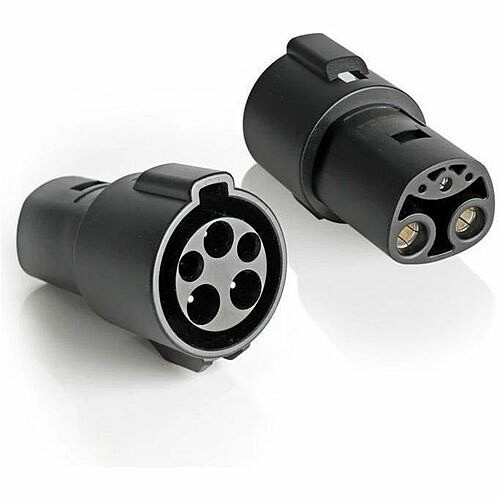 Leviton NACSA-000-000 Power Plugs (Notebook) Leviton Nacsa Adapter For Sae J1772 Electric Vehicle (ev) Charging Stations - 60 A (nacsa-000-000) Nacsa000000 0078477015599