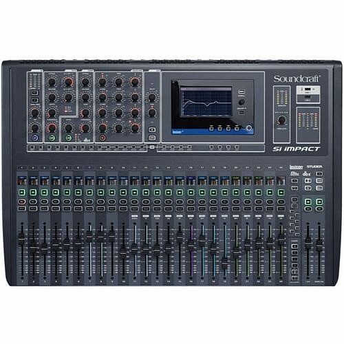 Harman Pro SCR-5056170 Audio Mixers Soundcraft Si Impact Audio Mixer - Digital - 80 Channel(s) - Usb (scr-5056170) Scr5056170 688705001630