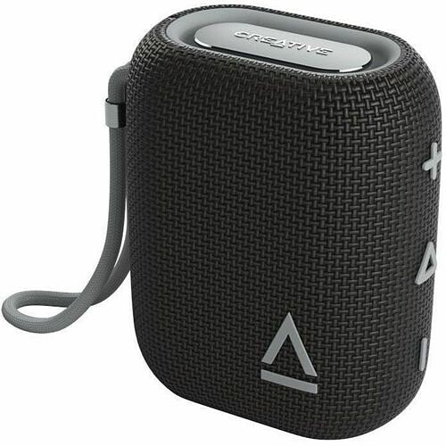 Creative Labs 51MF8475AA000 Multimedia Speakers Creative Muvo Flex Bluetooth Speaker System - 10 W Rms - Black - 115 Hz To 20 Khz - Battery Recharge 054651196483