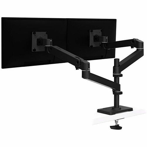 Ergotron 45-710-292 Mounting Kits Ergotron Desk Mount For Monitor, Lcd Display - Black - Height Adjustable - 2 Display(s) Supported -  45710292 698833096385