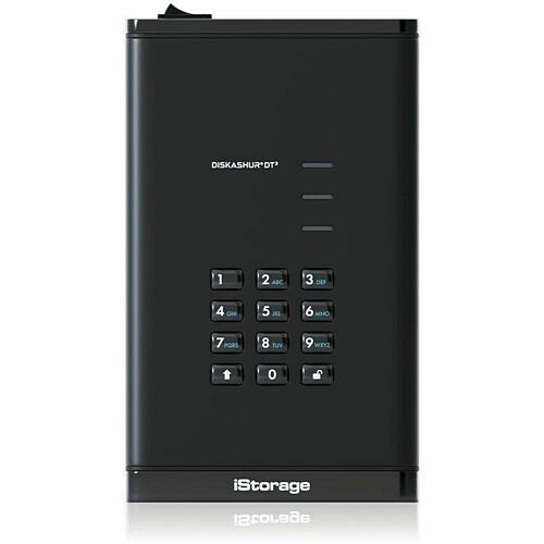 Istorage_kanguru IS-DT3-256-30000-F Hard Drives Istorage Diskashur Dt3 30 Tb Portable Hard Drive   Fips 140-3 Level 3 Pending   Incorporated Common  Isdt325630000f 810111423335