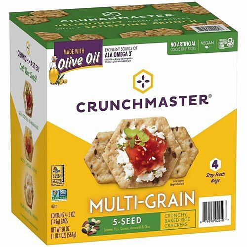 Green Rabbit 79 Snacks Crunchmaster Multigrain Seed Crackers GRR22000757 