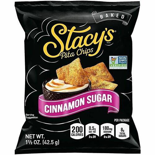 Green Rabbit 49652 Snacks Stacy's Cinnamon Sugar Pita Chips GRR20900651 