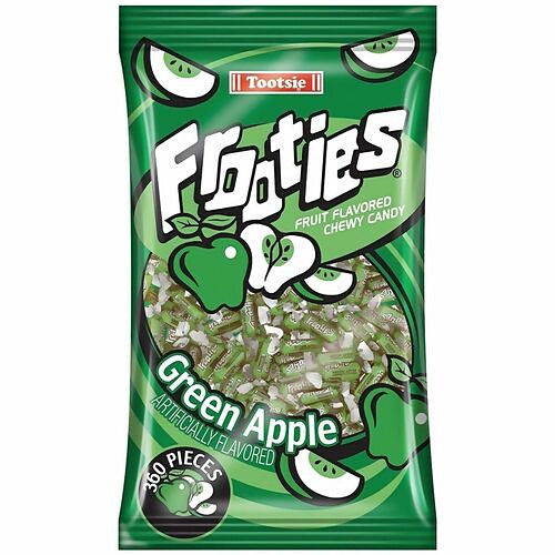Green Rabbit 793675 Candy Frooties Chewy Fruit Candies GRR20900088 