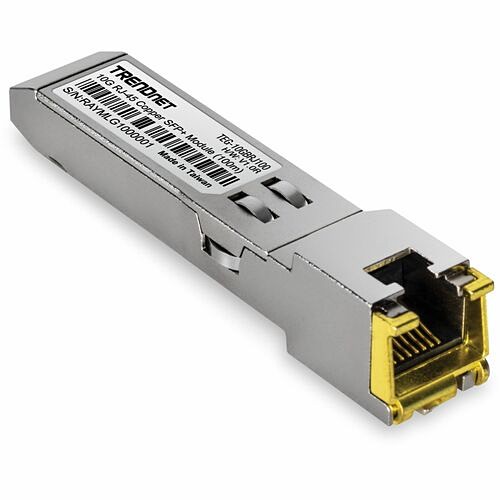 Trendnet TEG-10GBRJ100 Switch Modules Trendnet 10g Rj45 Copper Sfp+ Module (100m) - For Data Networking, Optical Network - 1 X Rj-45 10gba Teg10gbrj100 710931141443