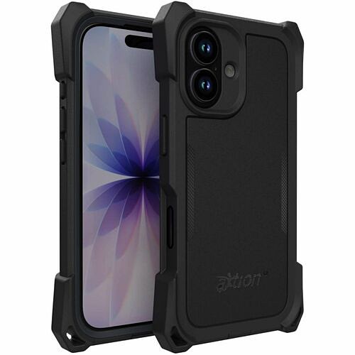 The Joy Factory CPA330S Skins The Joy Factory Axtion Edge For Iphone 17 - For Apple Iphone 17 Smartphone - Textured Edges - Black  810041122186