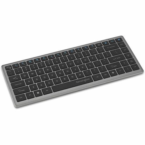 Kensington K75409NA Keyboards & Keypads Kensington Kb435 Eq Rechargeable Multi-device Compact Keyboard - Wireless Connectivity - Bluetooth/r 085896754091