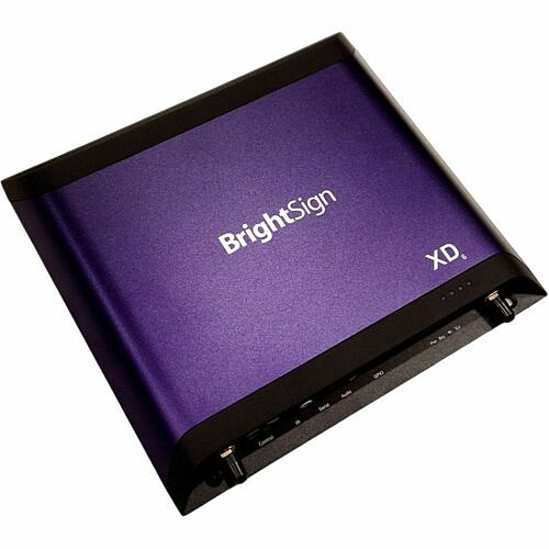 Brightsign XD1036 Digital Signage Systems Brightsign Xd6 Digital Player - High Dynamic Range (hdr) - 256 Gb Ssd - 2160p - Hdmi - Usb - Seriale 854529008296
