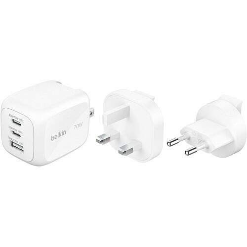 Belkin WCH018FQWH Power Adapters Belkin 70w Ac Adapter - 70 W - United States, United Kingdom, Europe (wch018fqwh) 745883918447