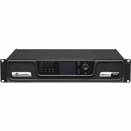 Harman Pro NCDI4X300-U-EU A/V Receivers & Amplifiers Crown Cdi Drivecore Amplifier - 300 W Rms - 4 Channel - Black - 20 Hz To 20 Khz - 650 W (ncdi4x300-u Ncdi4x300ueu 0691991006371