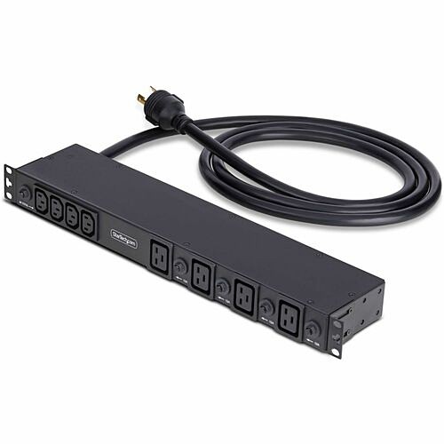 Startech 2030B8H-RACK-PDU-IC PDUs Startech.com 20-outlet Rackmount Pdu, 1u Server Power Strip, 8x Front And 12x Rear Ports, Mounted Po 2030b8hrackpduic 065030920919