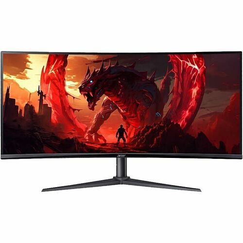Acer UM.CX0AA.010 Monitors Acer Nitro Xz340cur J0 34" Class Gaming Lcd Monitor - 21:9 - Black - 34" Viewable - 250 Nit - 1 Ms - Umcx0aa010 195133339162