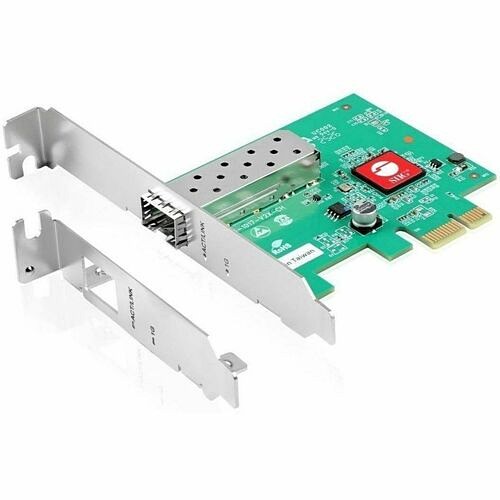 Siig CN-GP1411-S1 Network Cards Siig Single Port 1g Sfp Ethernet Network Pcie Card - 1gbps - Taa Compliant - Adds An Sfp Gigabit Eth Cngp1411s1 662774046785