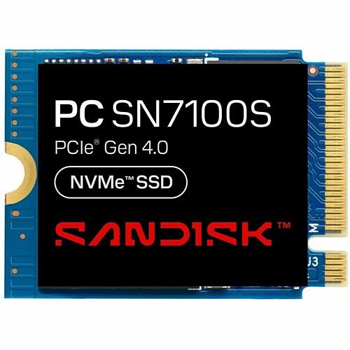 Western Digital SDFPTSL-2T00 Hard Drives Sandisk Pc Sn7100s Sdfptsl-2t00 2 Tb Solid State Drive - M.2 2230 Internal - Pci Express Nvme (pci E Sdfptsl2t00 