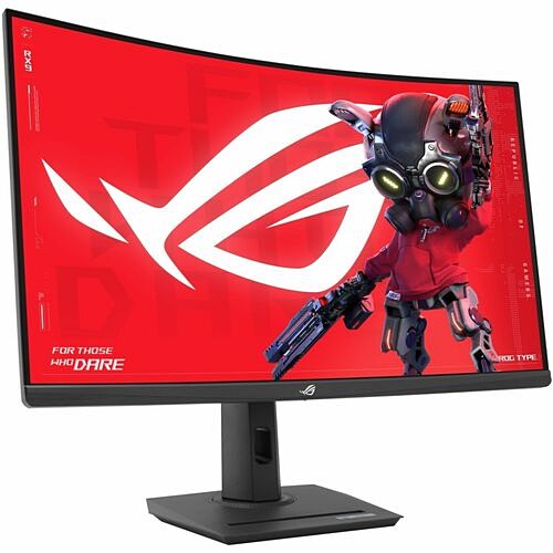 Asus ROG Strix XG32WCMS Monitors Asus Rog Strix Xg32wcms 32" Class Wqhd Curved Screen Gaming Lcd Monitor - 16:9 - 31.5" Viewable - Fa Rogstrixxg32wcms 197105497085