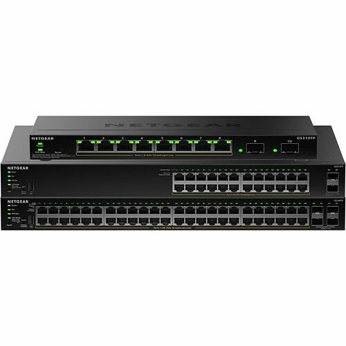 Netgear GS324TP-200NAS Switches & Bridges Netgear Gs324tpv2 Ethernet Switch - 24 Ports - Manageable - Gigabit Ethernet - 10/100/1000base-t, 10 Gs324tp200nas 606449175943