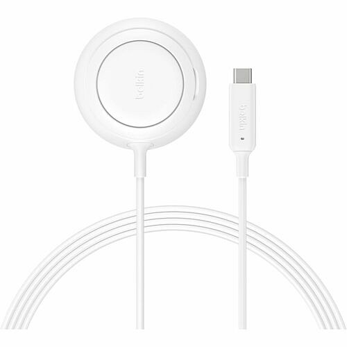 Belkin WIA014TTWH Chargers Belkin 25w Compact Wireless Magnetic Charging Stand For Smartphones - Magsafe And Qi2 Compatible - W 745883922550