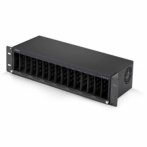 Startech MCM15-MEDIA-CHASSIS Modular Expansion Base Startech.com 15-slot Unmanaged Media Converter Chassis, 19in Rackmount For Mcm Media Converter Serie Mcm15mediachassis 065030917056