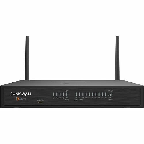 Sonicwall 03-SSC-8080 Network Security & Firewalls Sonicwall Tz280w Network Security/firewall Appliance - Intrusion Prevention - 8 Port - Gigabit Ether 03ssc8080 758479380801