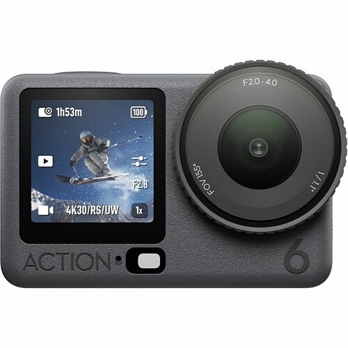 Dji CP.OS.00000505.02 Camcorders Dji Osmo Action 6 Digital Camcorder - Oled Screen - 1/1.1" Cmos - 16:9 (cp.os.00000505.02) Cpos0000050502 190021151529