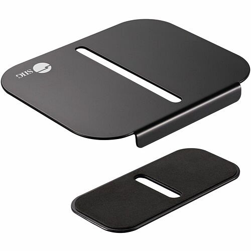Siig CE-MT5Q11-S1 Mounting Kits Siig Adjustable Reinforcement Bracket Mount Plate-black Protects Your Desktop - Steel, Ethylene Viny Cemt5q11s1 662774047355
