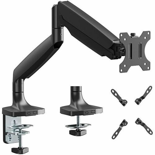 Siig CE-MT5911-S1 Mounting Kits Siig Single 45" Monitor Arm Mount 26.4 Lbs-black - Fits17"-45" Screens, Up To 26.4 Lbs, Vesa 75/100/ Cemt5911s1 662774047201