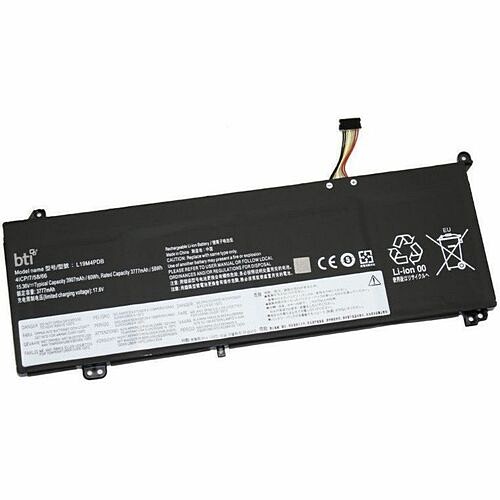 Battery Technology 5B10Z21209-BTI Batteries Bti 5b10z21209-bti 4-cell 15.44v Li-ion Notebook Battery For Thinkbook 14 G2, G3, G4 - Compatible Oe 5b10z21209bti 886734901208