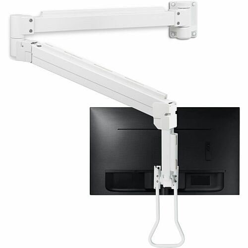 Siig CE-MT5W11-S1 Mounting Kits Siig Medical Grade Single 32 Inch Monitor Long Arm Wall Mount 17.6 Lbs-white - Height Adjustable - 1 Cemt5w11s1 662774047416