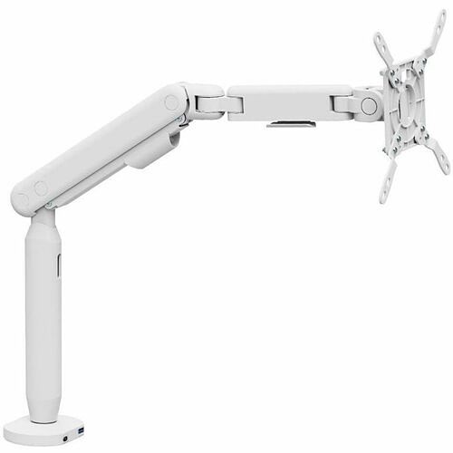 Siig CE-MT5D11-S1 Mounting Kits Siig Single 40" Ultrawide 3-segment Easel Monitor Arm, With Usb-c/usb-a Ports - White - Height Adjus Cemt5d11s1 662774047249