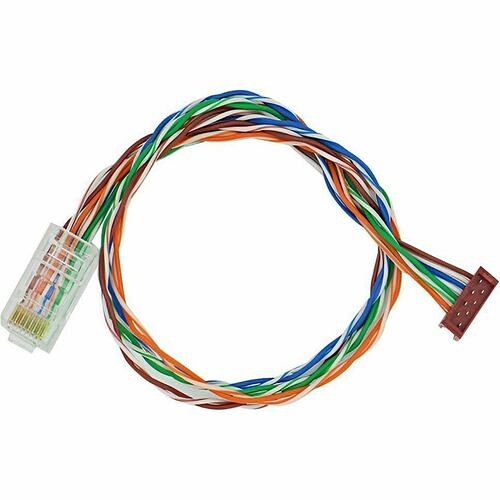 Brainboxes CC-510 Cables Brainboxes Idc-mm To Rj45 30cm Gigabit Cable Pack Of 5 - 11.81" Idc/rj-45 Network Cable For Network  Cc510 837324005486