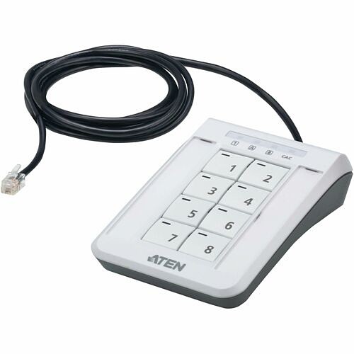 Aten 2XRT-0022G Miscellaneous Devices Aten Pp4.0 Secure Kvm Remote Port Selector - 4.4" Width X 1.4" Height X 3" Length - Plastic - 1 (2xr 2xrt0022g 672792016608