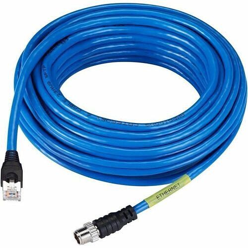 Wisenet SPP-C08100E Cables Hanwha M12-rj45 Ethernet Cable 10m (32.8ft) - 32.81 Ft M12/rj-45 Network Cable For Network Device, C Sppc08100e 