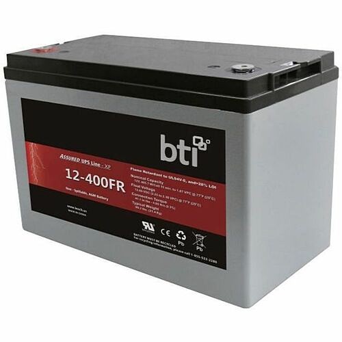 Battery Technology UPS12-405PLP-BTI UPS Batteries Bti Ups12-405plp-bti 12v 104ah Sealed Lead Acid Battery For Various Back-up Ups Systems, Alarm Syste Ups12405plpbti 886734901376