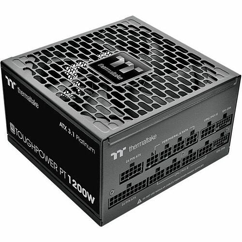 Thermaltake PS-TPP-1200FNFAPU-1 Power Supplies Thermaltake Toughpower 1200w Power Supply - Black - Internal - 120 V Ac, 230 V Ac Input - 3.3 V Dc,  Pstpp1200fnfapu1 840480305352
