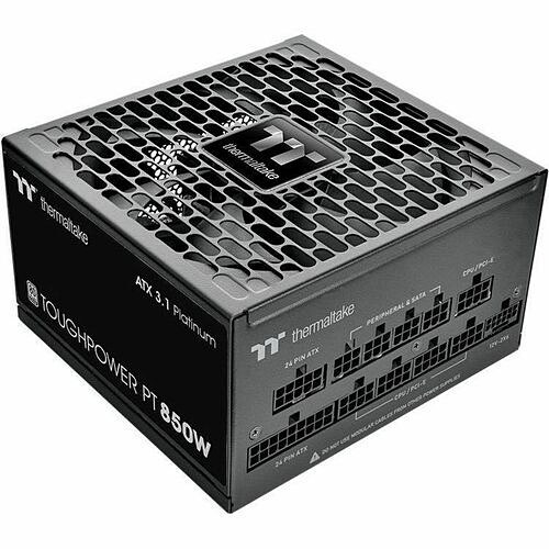 Thermaltake PS-TPP-0850FNFAPU-1 Power Supplies Thermaltake Toughpower 850w Power Supply - Black - Internal - 120 V Ac, 230 V Ac Input - 3.3 V Dc, 5 Pstpp0850fnfapu1 840480305154