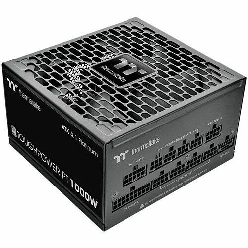 Thermaltake PS-TPP-1000FNFAPU-1 Power Supplies Thermaltake Toughpower 1000w Power Supply - Black - Internal - 120 V Ac, 230 V Ac Input - 3.3 V Dc,  Pstpp1000fnfapu1 840480305253