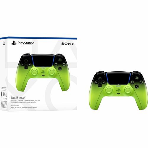 Sony 1000048534 Controllers (Gaming) Sony Dualsense Wireless Controller - Remix Green - Wireless, Cable - Bluetooth - Usb - Mac, Pc, Play 711719021629