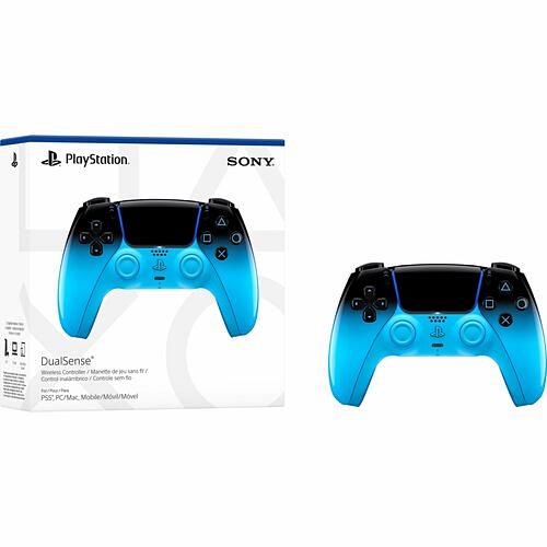 Sony 1000048538 Controllers (Gaming) Sony Dualsense Wireless Controller - Rhythm Blue - Wireless, Cable - Bluetooth - Usb - Mac, Pc, Play 711719021636
