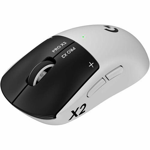 Logitech 910-007700 Pointing Devices (Mice) Logitech Pro X2 Superstrike Lightspeed Wireless Gaming Mouse, Ultra-fast Performance, Customizable C 910007700 097855211309
