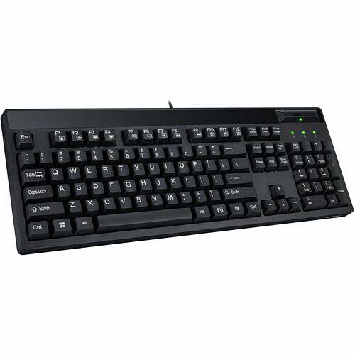 Adesso EASYTOUCH-130SB Keyboards & Keypads Adesso Easytouch-130sb Desktop Mechanical Keyboard With Smart Card Reader - Cable Connectivity - Ful Easytouch130sb 783750014717