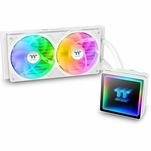 Thermaltake CL-W467-PL12SW-A Processor/Case Fans Thermaltake Th240 V3 Argb Sync Snow Edition Cooling Fan/radiator/pump - 9.45" Maximum Fan Diameter - Clw467pl12swa 840480304676