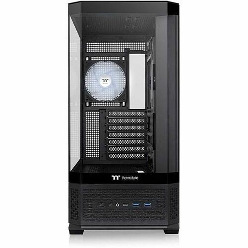 Thermaltake CA-11N-00M1WN-00 Computer Cases Thermaltake View 370 Tg Argb Mid Tower Chassis - Mid-tower - Black - Tempered Glass, Spcc - 2 X Bay  Ca11n00m1wn00 840480306335