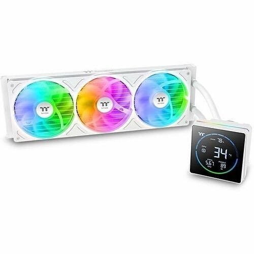 Thermaltake CL-W472-PL12SW-A Processor/Case Fans Thermaltake Th360-s V3 Argb Sync Snow Edition Cooling Fan/radiator/water Block/pump - 14.17" Maximum Clw472pl12swa 840480305956